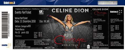 Tickets Celine Dion 